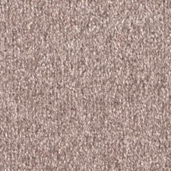 Draufsicht auf Vorwerk Celina 1Q16 fraise Teppichboden mit Preisschild 89,91 €/m²